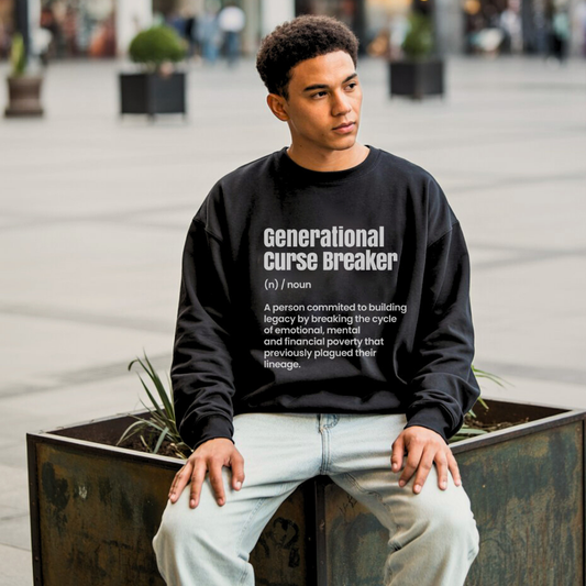 Generational Curse Breaker Sweatshirt – Christian Sweatshirt by Kingdom Klothing | Breakthrough Faith Apparel