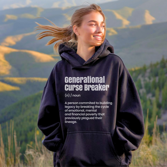Generational Curse Breaker Hoodie – Christian Hoodie by Kingdom Klothing