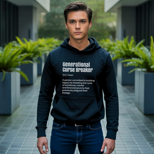 Generational Curse Breaker Hoodie – Christian Hoodie by Kingdom Klothing