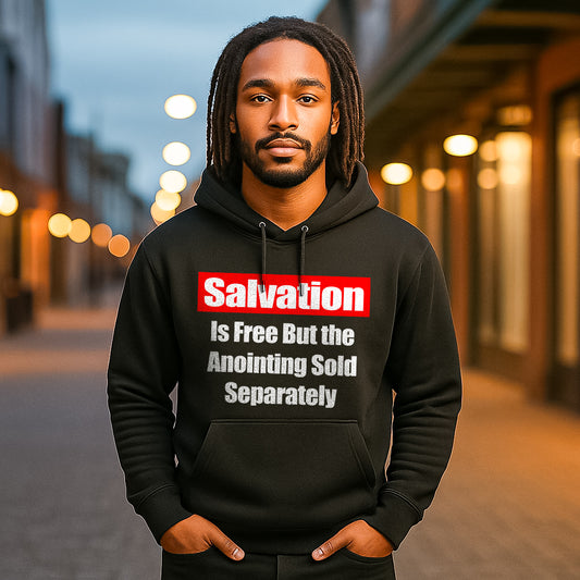 Salvation Hoodie – Christian Hoodie with Eternal Message by Kingdom Klothing
