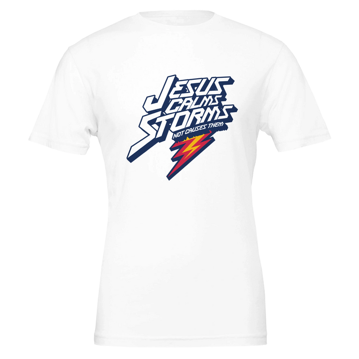 Jesus Calms Storms T-shirt | Kingdom Klothing Christian Tee