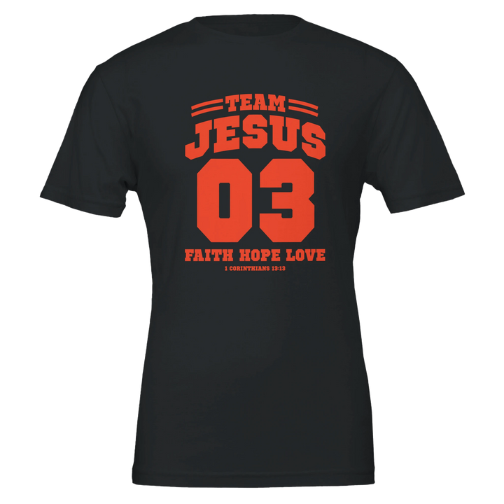 Team Jesus T-shirt | Kingdom Klothing Christian Apparel