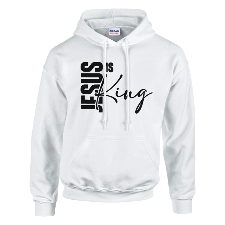 
Jesus Is King Hoodie – Powerful Christian Hoodie by Kingdom Klothing