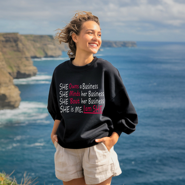 She Is Me, I Am She Sweatshirt – Empowering Christian Sweatshirt by Kingdom Klothing