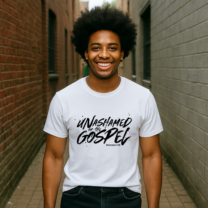 Unashamed of the Gospel T-shirt | Kingdom Klothing Tee