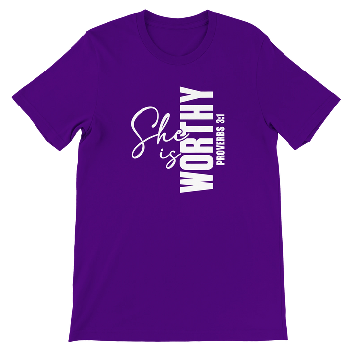 She is Worthy T-shirt | Kingdom Klothing
