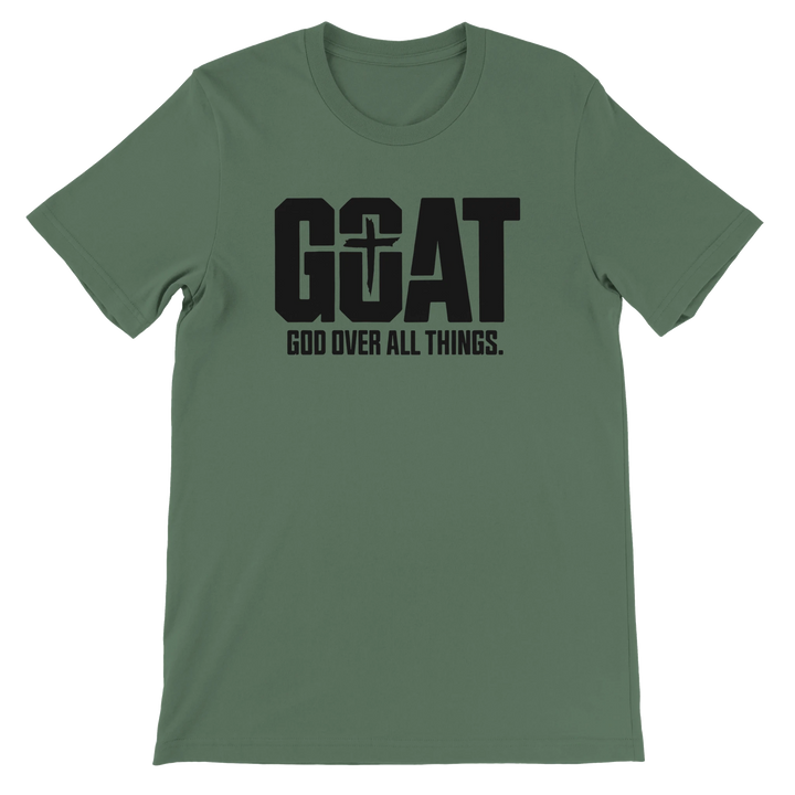 God Over All Things T-shirt | Kingdom Klothing Faith Tee