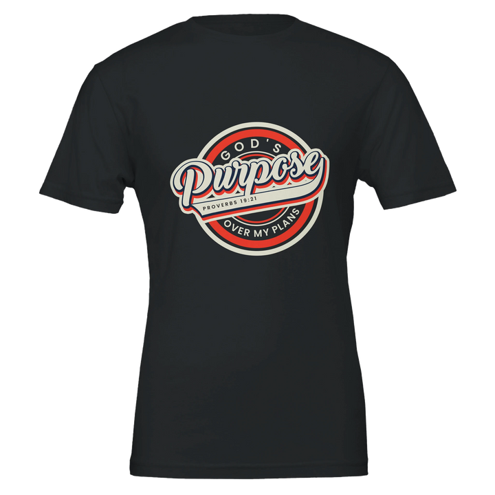 God’s Purpose Over My Plans T-shirt | Kingdom Klothing