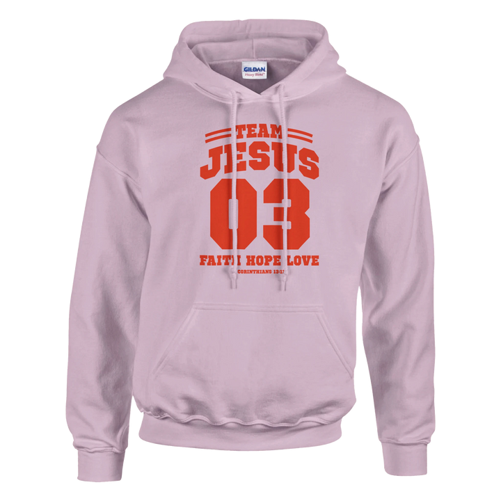 Team Jesus Hoodie – Bold Christian Hoodie by Kingdom Klothing