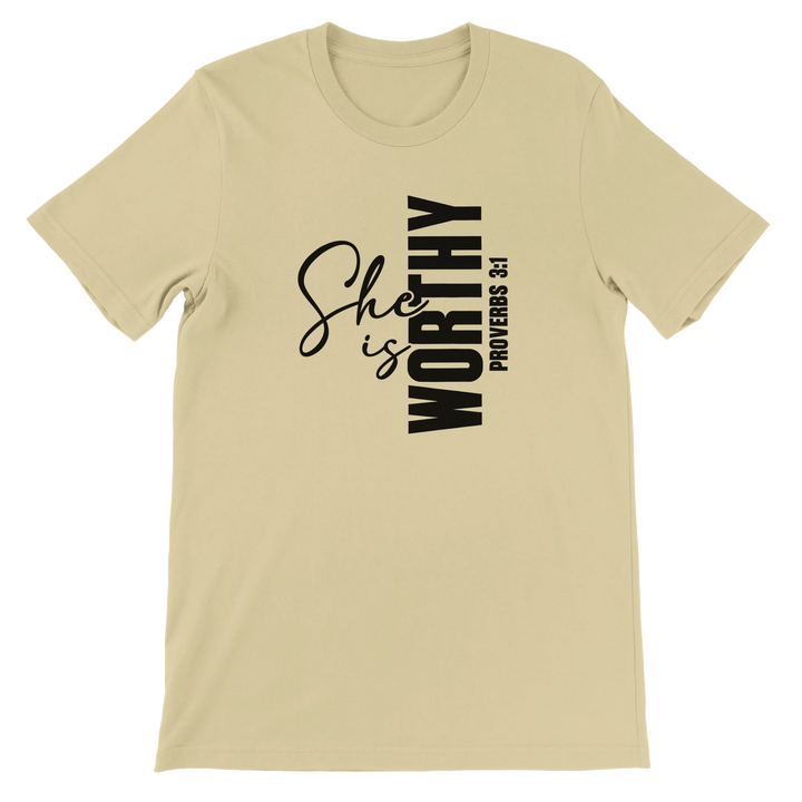 She is Worthy T-shirt | Kingdom Klothing
