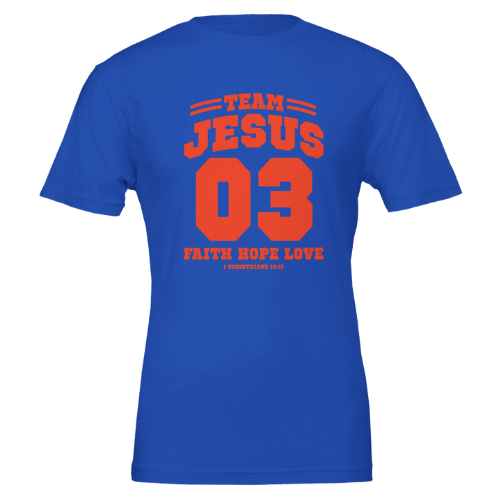 Team Jesus T-shirt | Kingdom Klothing Christian Apparel
