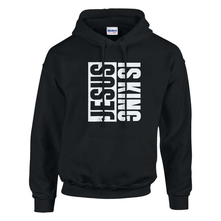 Jesus Is King Hoodie – Bold Christian Hoodie by Kingdom Klothing | Faith Statement Apparel