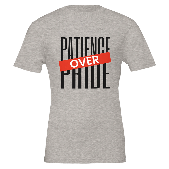 Patience Over Pride T-shirt | Kingdom Klothing Christian Tee