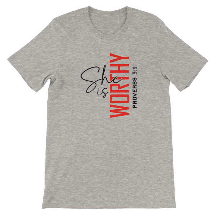 She is Worthy T-shirt | Kingdom Klothing
