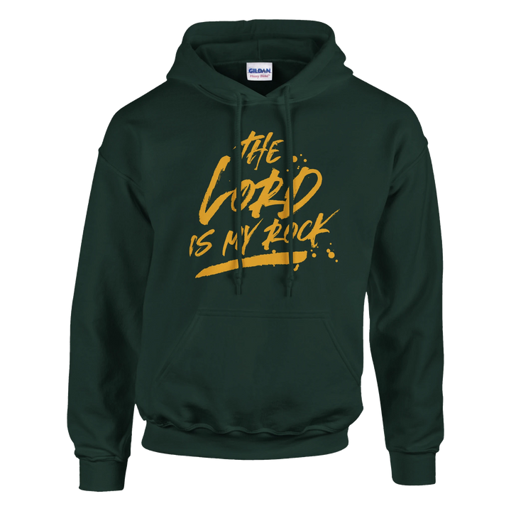 The Lord Is My Rock Hoodie – Christian Hoodie by Kingdom Klothing