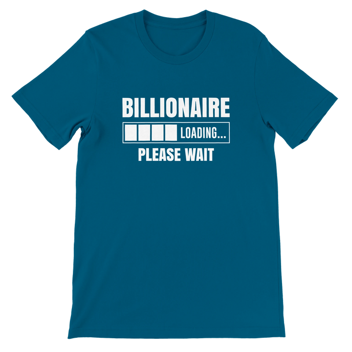 Billionaire Loading T-shirt | Kingdom Klothing Christian Tee