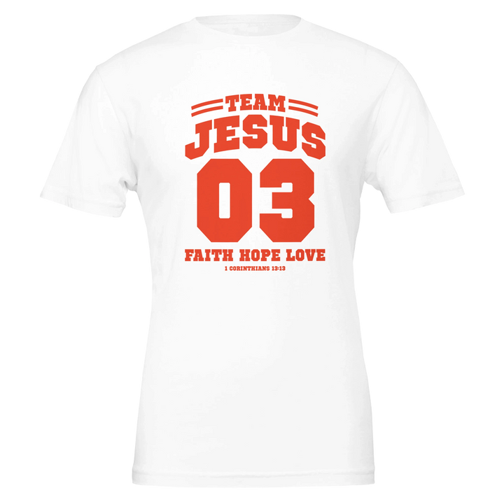 Team Jesus T-shirt | Kingdom Klothing Christian Apparel