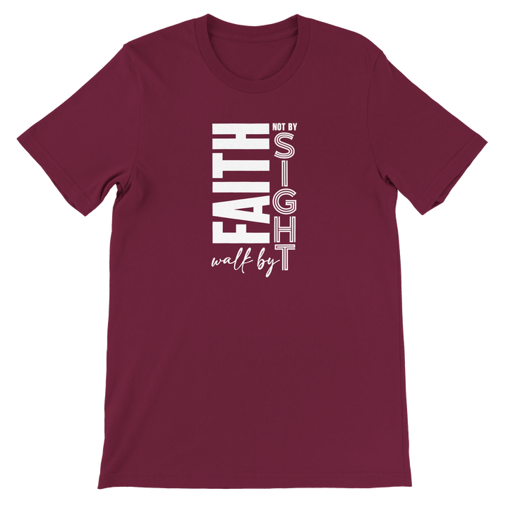 Walk by Faith T-shirt | Kingdom Klothing