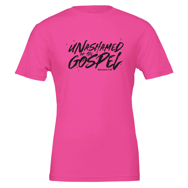 Unashamed of the Gospel T-shirt | Kingdom Klothing Tee