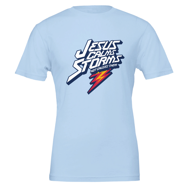 Jesus Calms Storms T-shirt | Kingdom Klothing Christian Tee