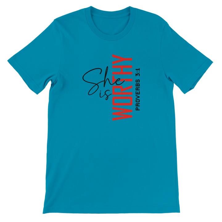 She is Worthy T-shirt | Kingdom Klothing