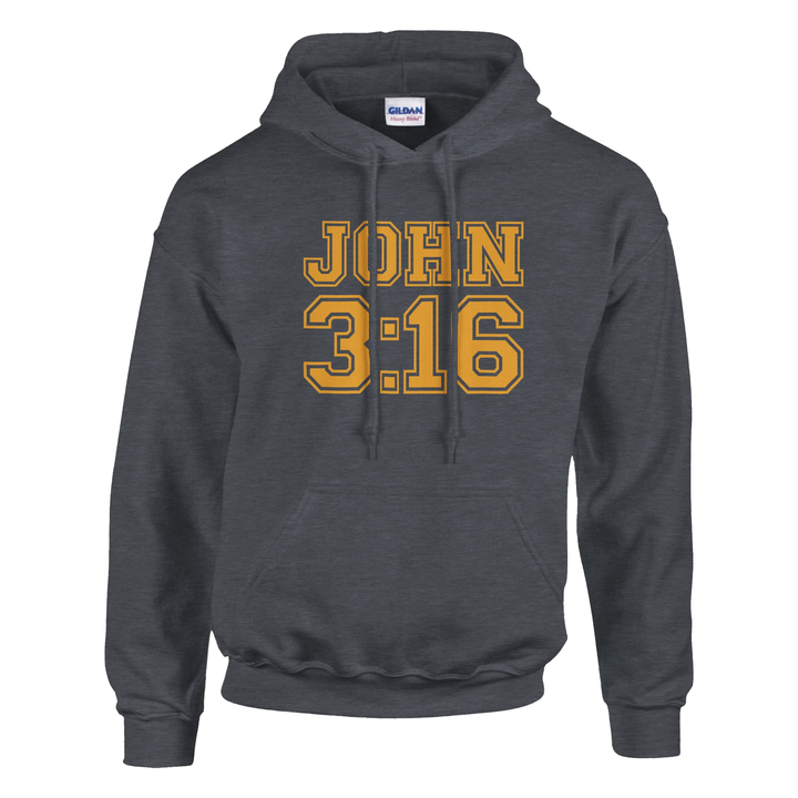 John 3:16 Hoodie – Christian Hoodie by Kingdom Klothing | God So Loved the World