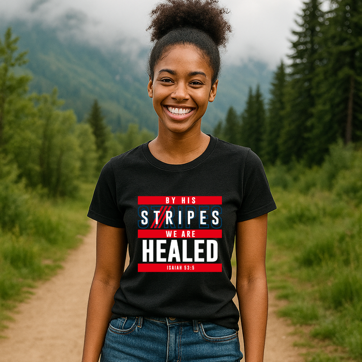 By His Stripes T-shirt | Kingdom Klothing