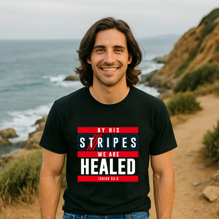 By His Stripes T-shirt | Kingdom Klothing