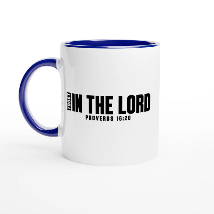 Trust in the Lord Christian Mug – Inspirational Faith Mug by Kingdom Klothing