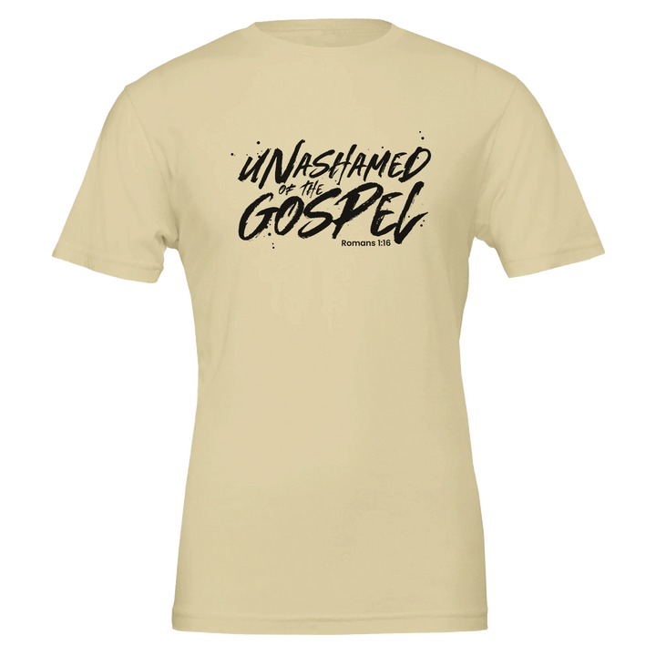 Unashamed of the Gospel T-shirt | Kingdom Klothing Tee