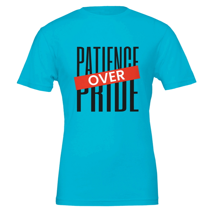 Patience Over Pride T-shirt | Kingdom Klothing Christian Tee