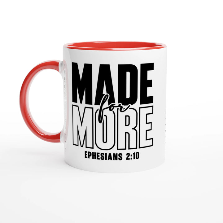 Made for More Christian Mug – Inspirational Faith Gift by Kingdom Klothing