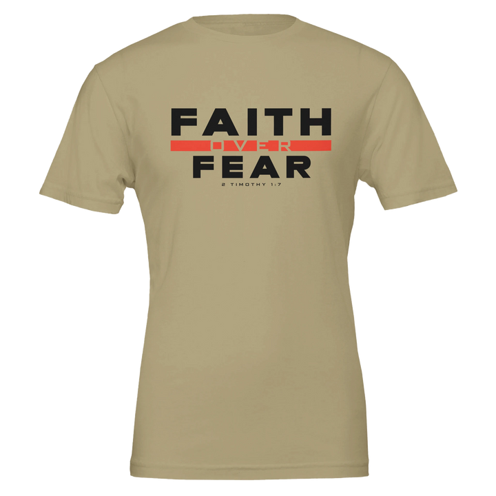 Faith Over Fear T-shirt | Kingdom Klothing Christian Tee