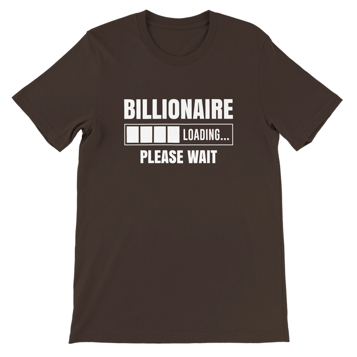Billionaire Loading T-shirt | Kingdom Klothing Christian Tee