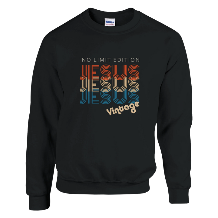 No Limit Edition Sweatshirt – Christian Sweatshirt by Kingdom Klothing | Faith Without Limits Apparel