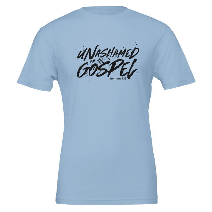 Unashamed of the Gospel T-shirt | Kingdom Klothing Tee