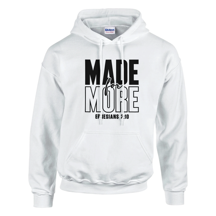Made for More Hoodie – Christian Hoodie by Kingdom Klothing | Purpose-Driven Faith Apparel