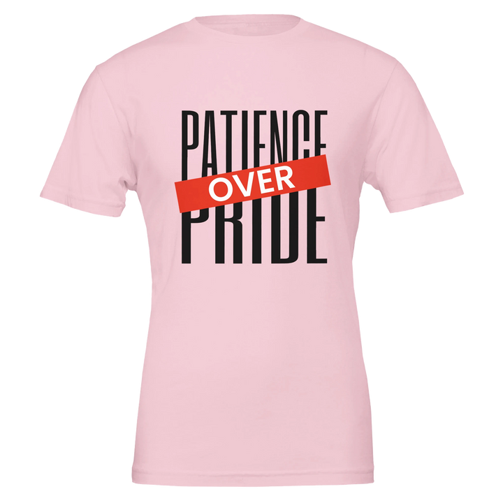 Patience Over Pride T-shirt | Kingdom Klothing Christian Tee