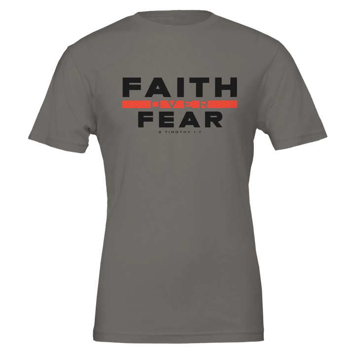 Faith Over Fear T-shirt | Kingdom Klothing Christian Tee