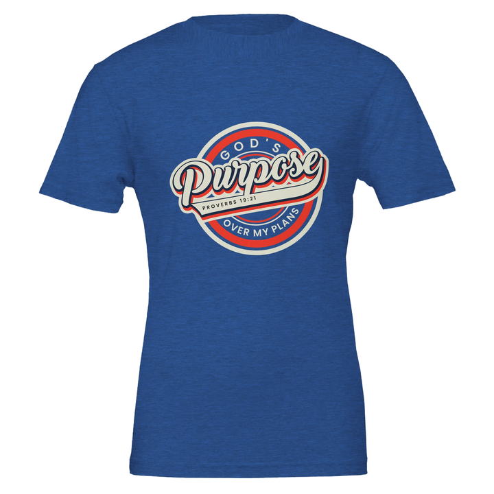 God’s Purpose Over My Plans T-shirt | Kingdom Klothing