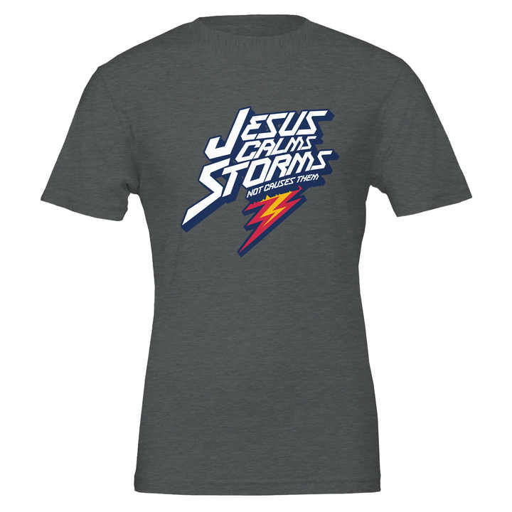 Jesus Calms Storms T-shirt | Kingdom Klothing Christian Tee