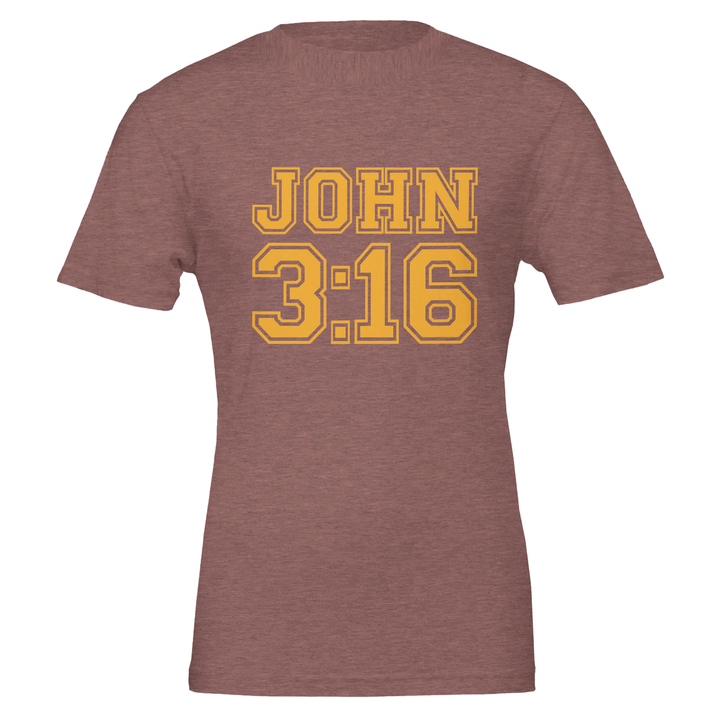 John 3:16 T-shirt | Kingdom Klothing Bible Verse Tee