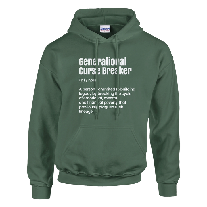 Generational Curse Breaker Hoodie – Christian Hoodie by Kingdom Klothing