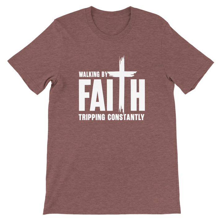 Walking by Faith T-shirt | Kingdom Klothing