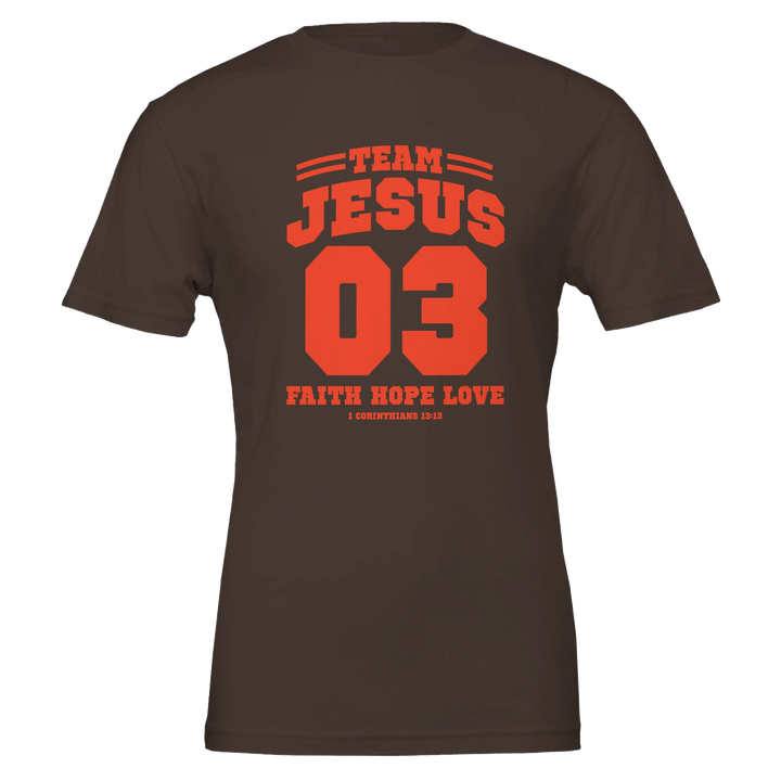Team Jesus T-shirt | Kingdom Klothing Christian Apparel