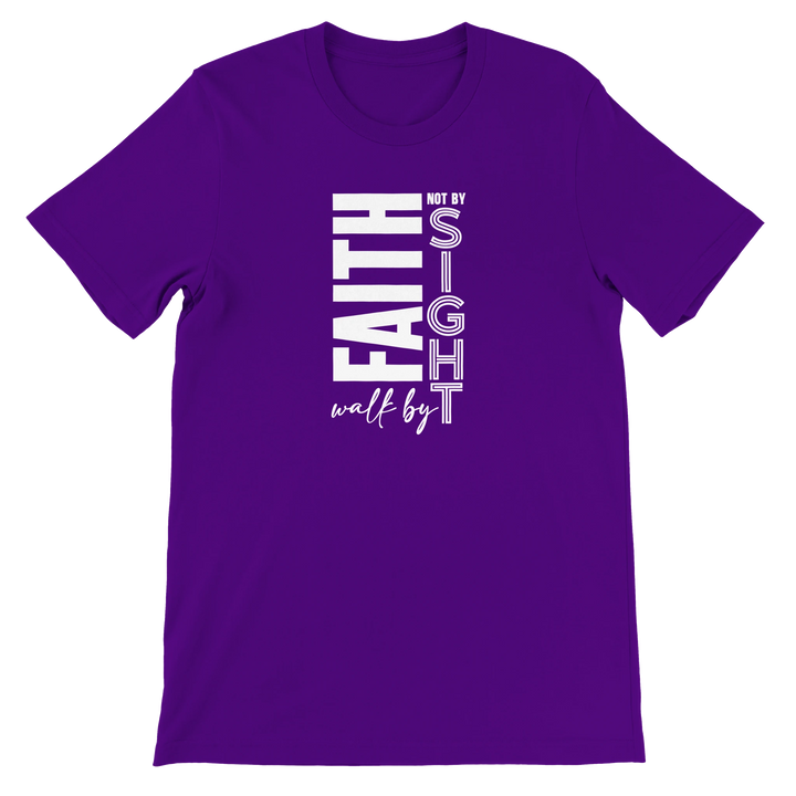 Walk by Faith T-shirt | Kingdom Klothing