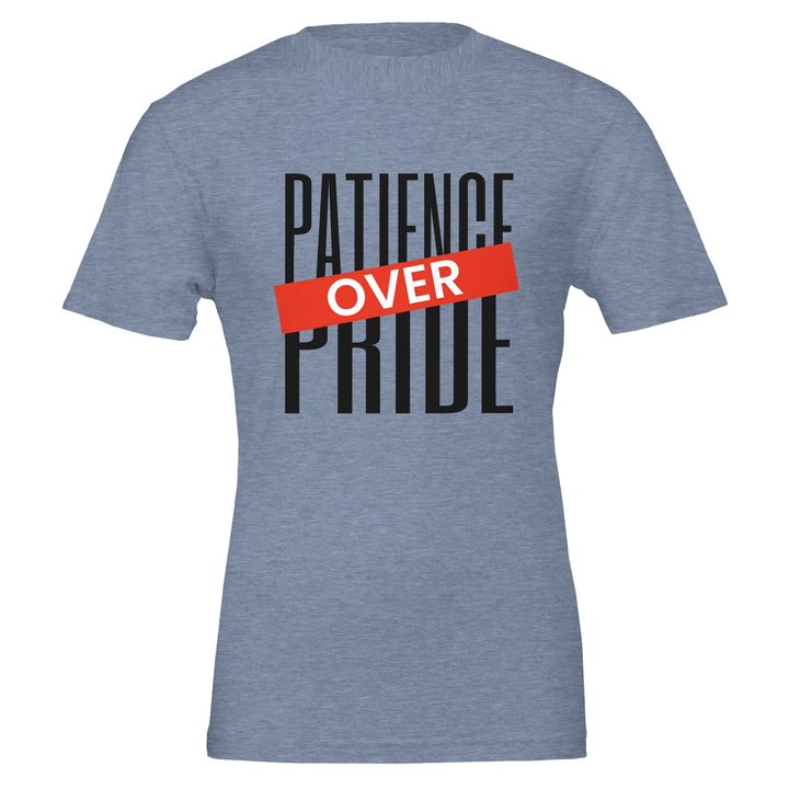 Patience Over Pride T-shirt | Kingdom Klothing Christian Tee