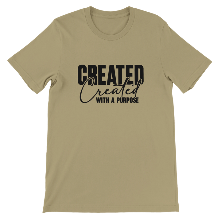 Created with a Purpose T-shirt | Kingdom Klothing Apparel