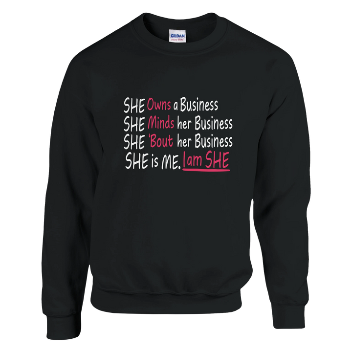 She Is Me, I Am She Sweatshirt – Empowering Christian Sweatshirt by Kingdom Klothing