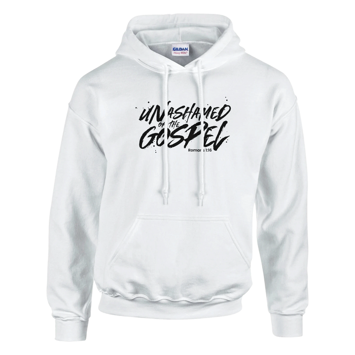 Unashamed of the Gospel Hoodie – Bold Christian Hoodie by Kingdom Klothing